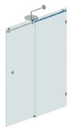 sliding door shower screen