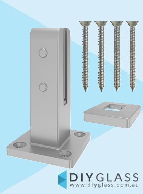 Silver Insulated Spigots with Fixing Screws