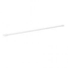 Matt White Glass to Wall Adjustable Horizontal Glass Shower Screen Support Arm